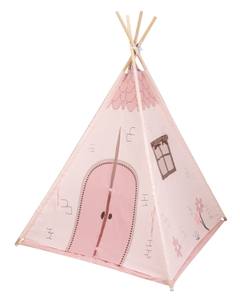Детска палатка тип типи WOO TEEPEE PINK HOUSE