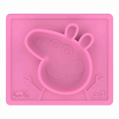 Силиконова чиния-подложка peppa pig mat