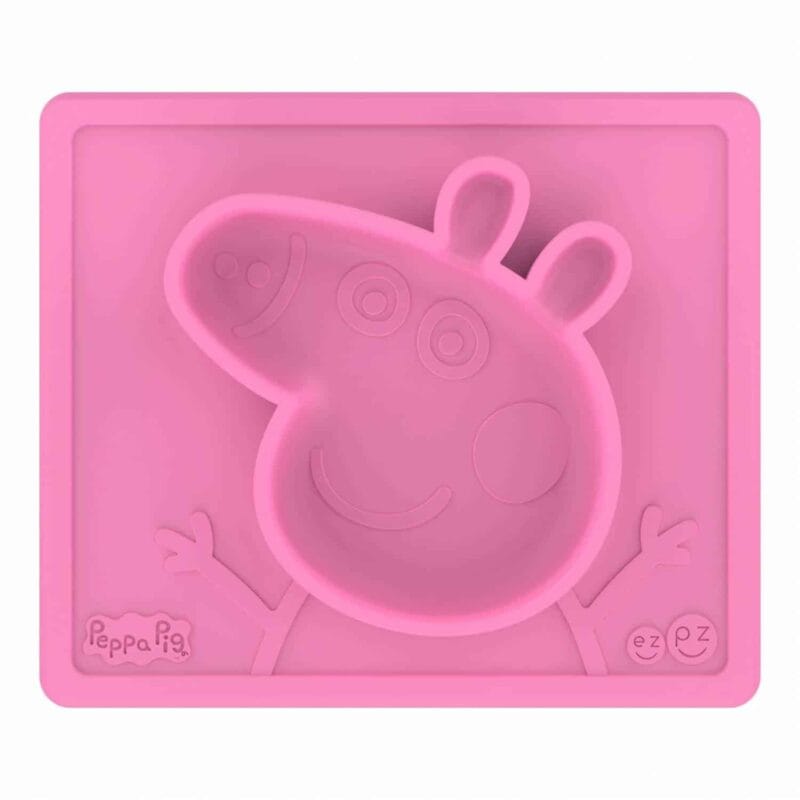 Силиконова чиния-подложка peppa pig mat