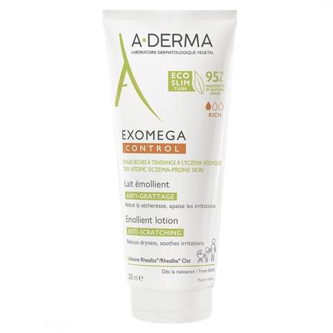 Емолиентно мляко A-Derma Exomega Control 200 мл.
