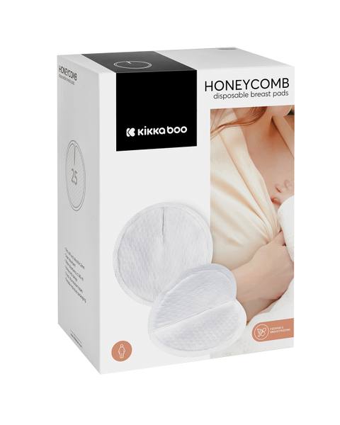 Подплънки за кърмачки KikkaBoo Honeycomb 25 бр