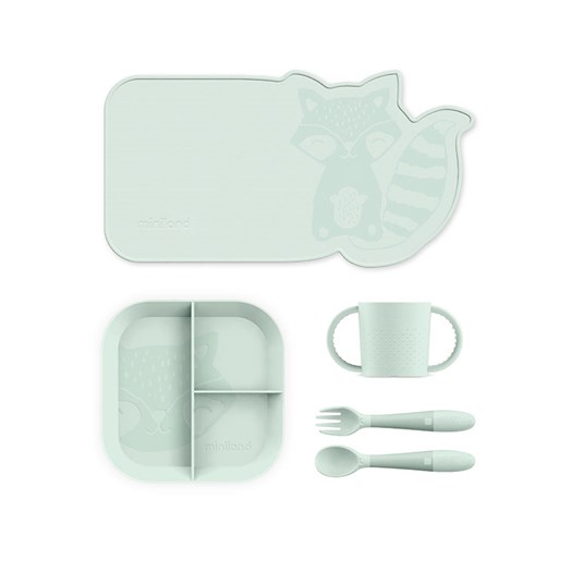Комплект за хранене meal set blw mint