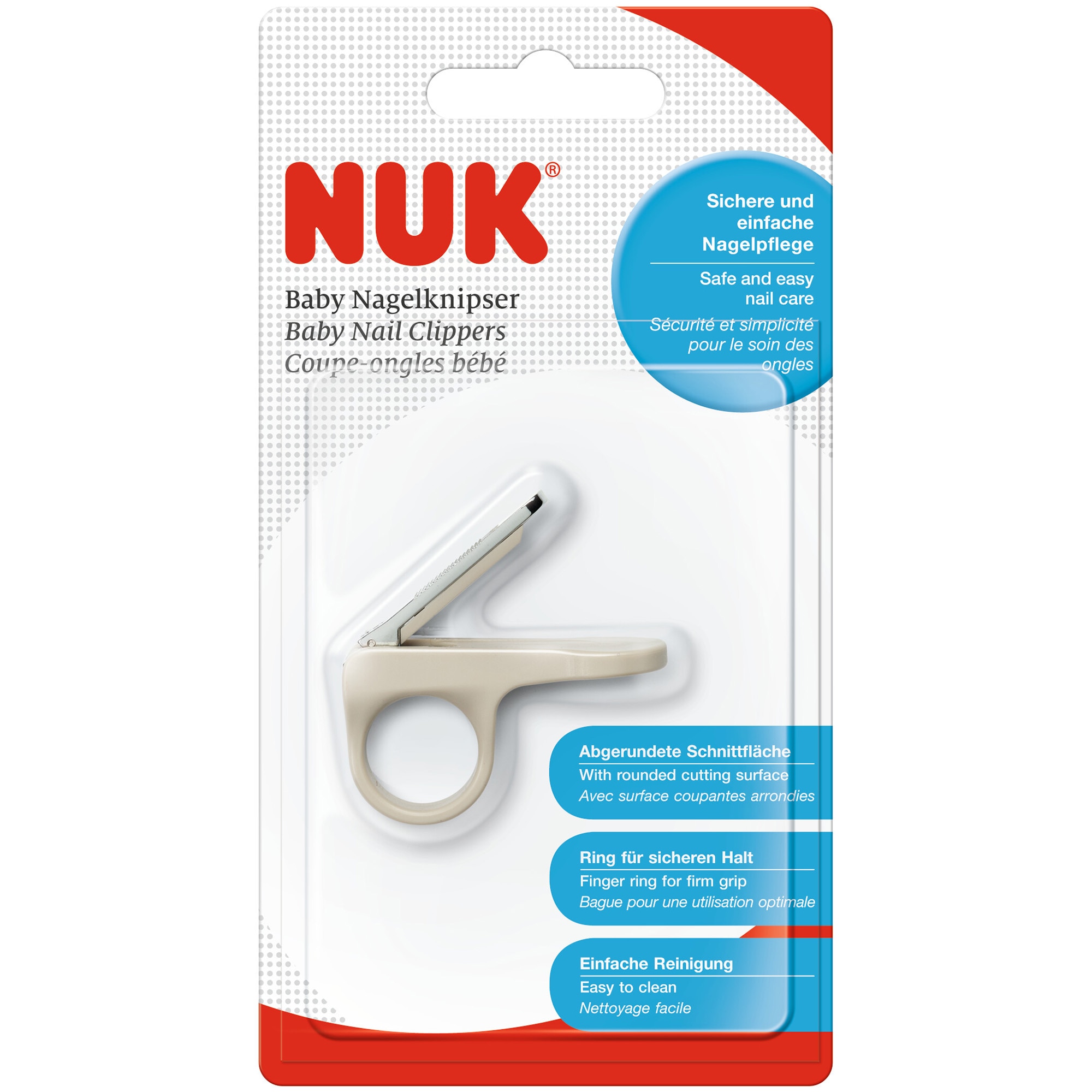 Бебешка нокторезачка nuk baby nail clippers