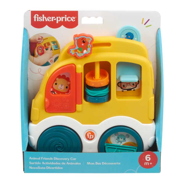 Бебешка играчка friends discovery car hxk33