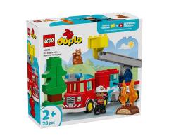 Конструктор LEGO Duplo 10473 - Пожарна кола с маркуч и пожарникар