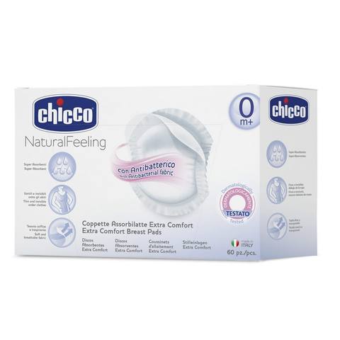 Подплънки за кърмачки Chicco Breast pads 60 бр.