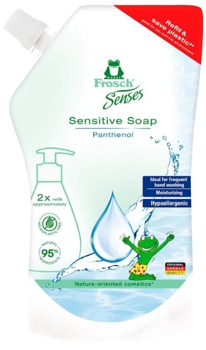 Течен сапун Senses Sensitive Soap пълнител 500 мл