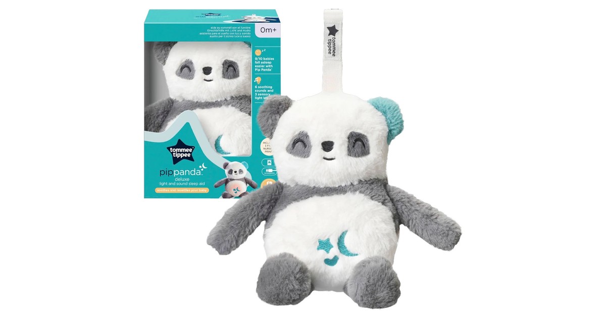 Музикална плюшена играчка Pippanda Deluxe Light and Sound Sleep Aid