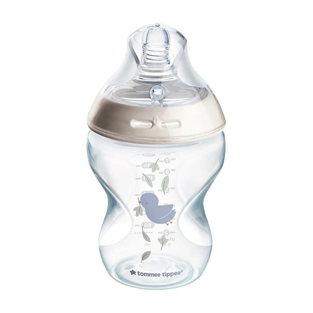 Бебешко шише за хранене Natural Start 260 мл. 9oz 0m+