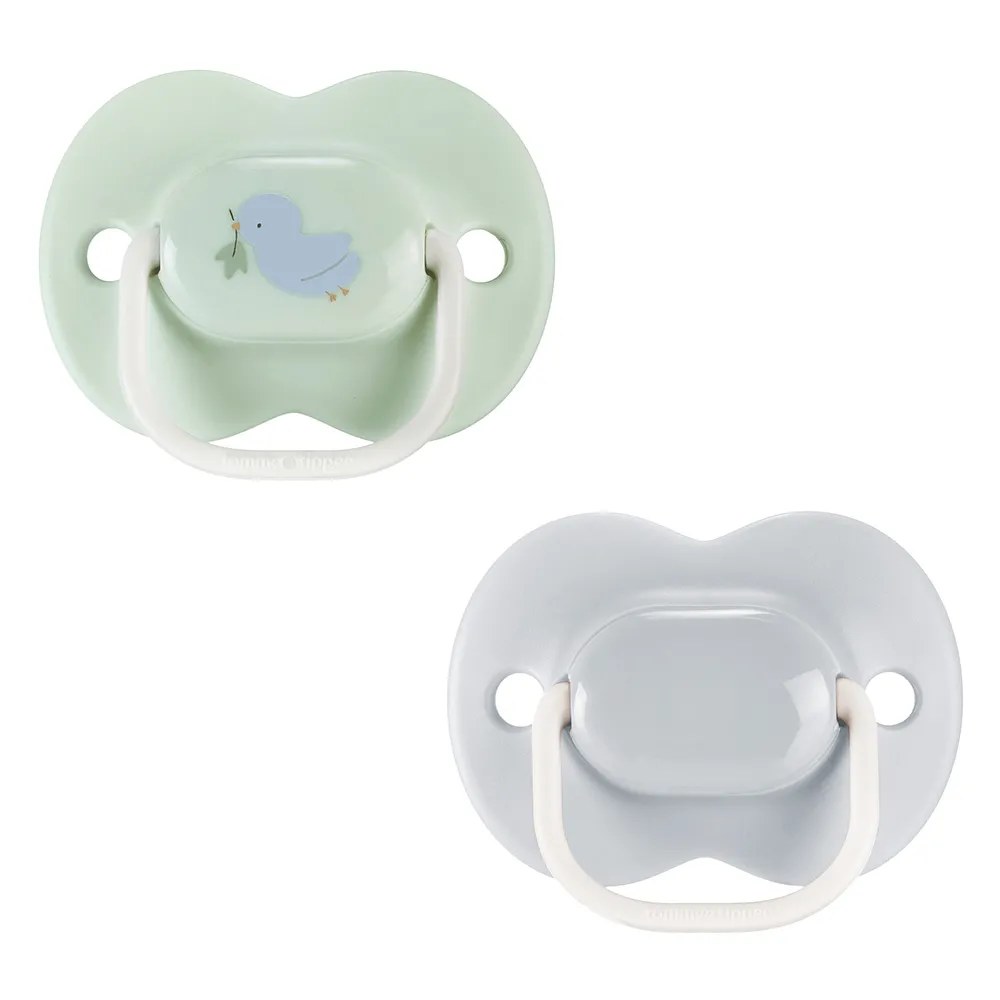 Залъгалки tommee tippee anytime orthodontic 0-6м 2 бр.
