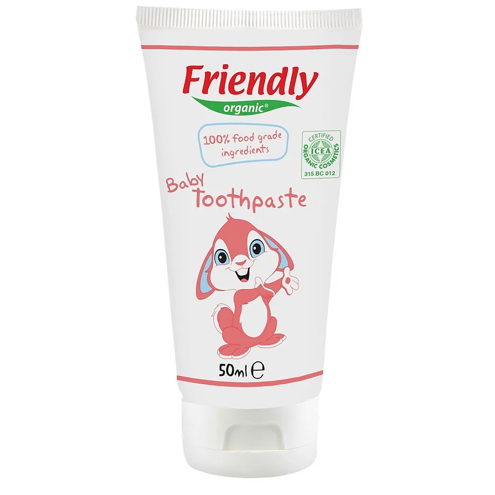 Бебешка паста за зъби Friendly Organic Toothpaste 50 мл.