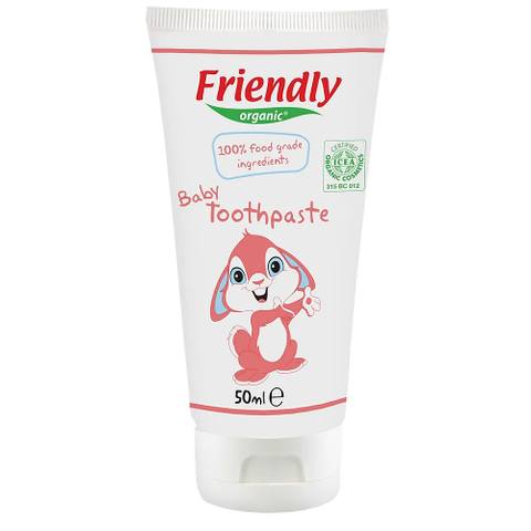 Бебешка паста за зъби Friendly Organic 50 мл.