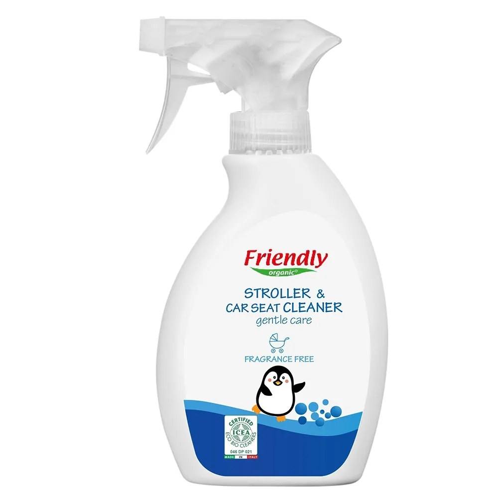 Препарат за почистване на колички и столчета за кола Friendly Organic 250 мл.