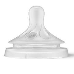 Биберон Avent Natural Response 6м+ за гъсти храни 2 броя