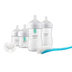 Комплект за новородено Philips Avent Natural Response - бутилки залъгалки и четка