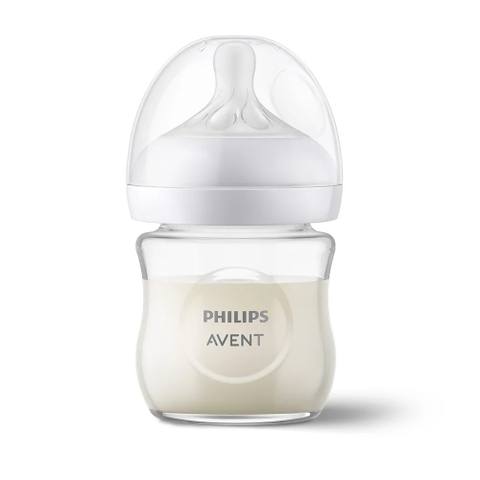 Бебешко шише Natural Response Pure glass 120 мл. / 4 oz SCY930/01