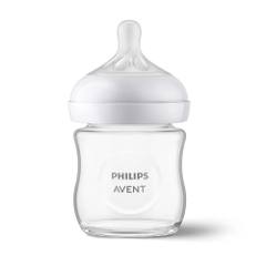Бебешко шише Natural Response Pure glass 120 мл. / 4 oz SCY930/01