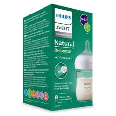 Бебешко шише Natural Response Pure glass 120 мл. / 4 oz SCY930/01