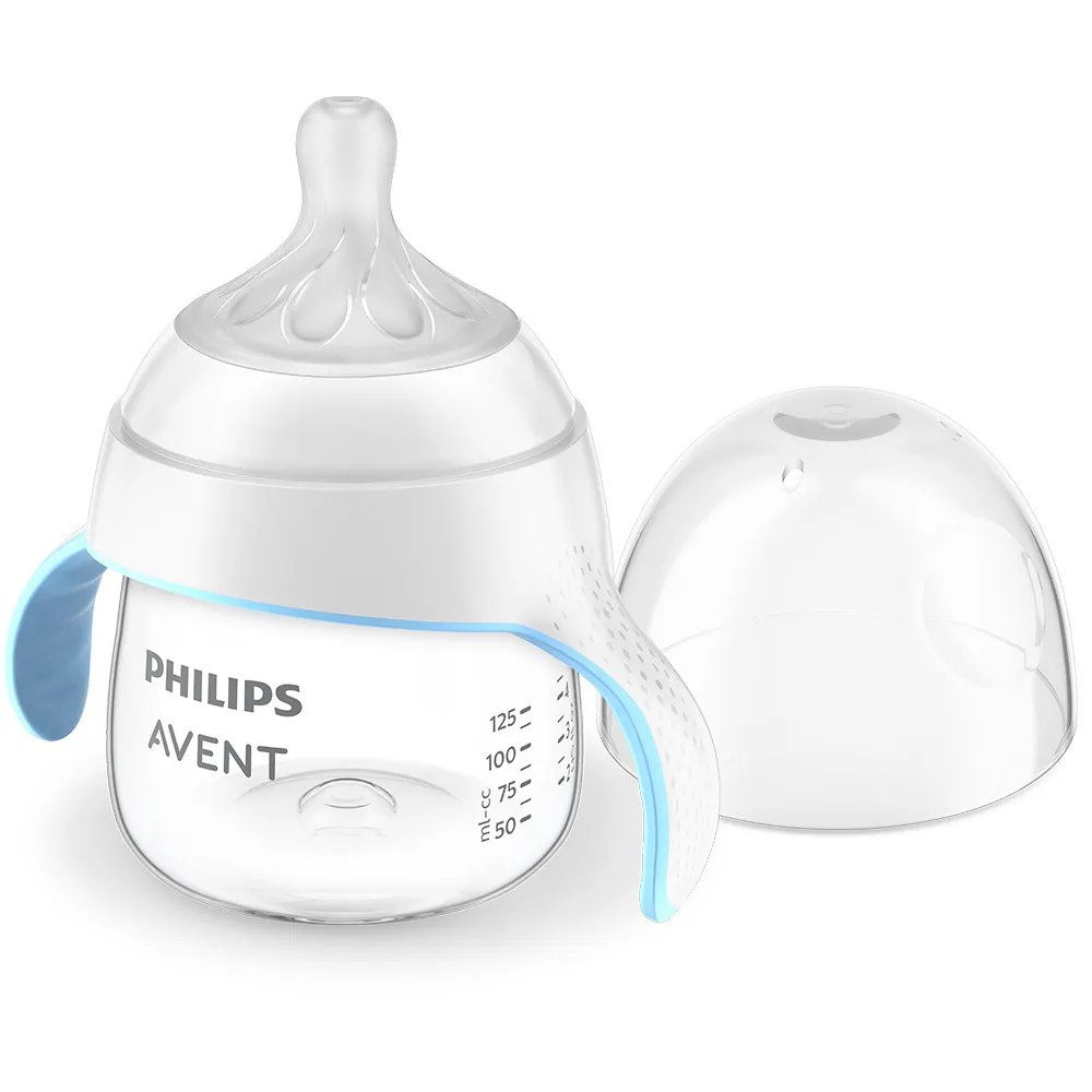 Бебешко шише тренировъчно Philips Avent Natural Response 150 мл. 6м+