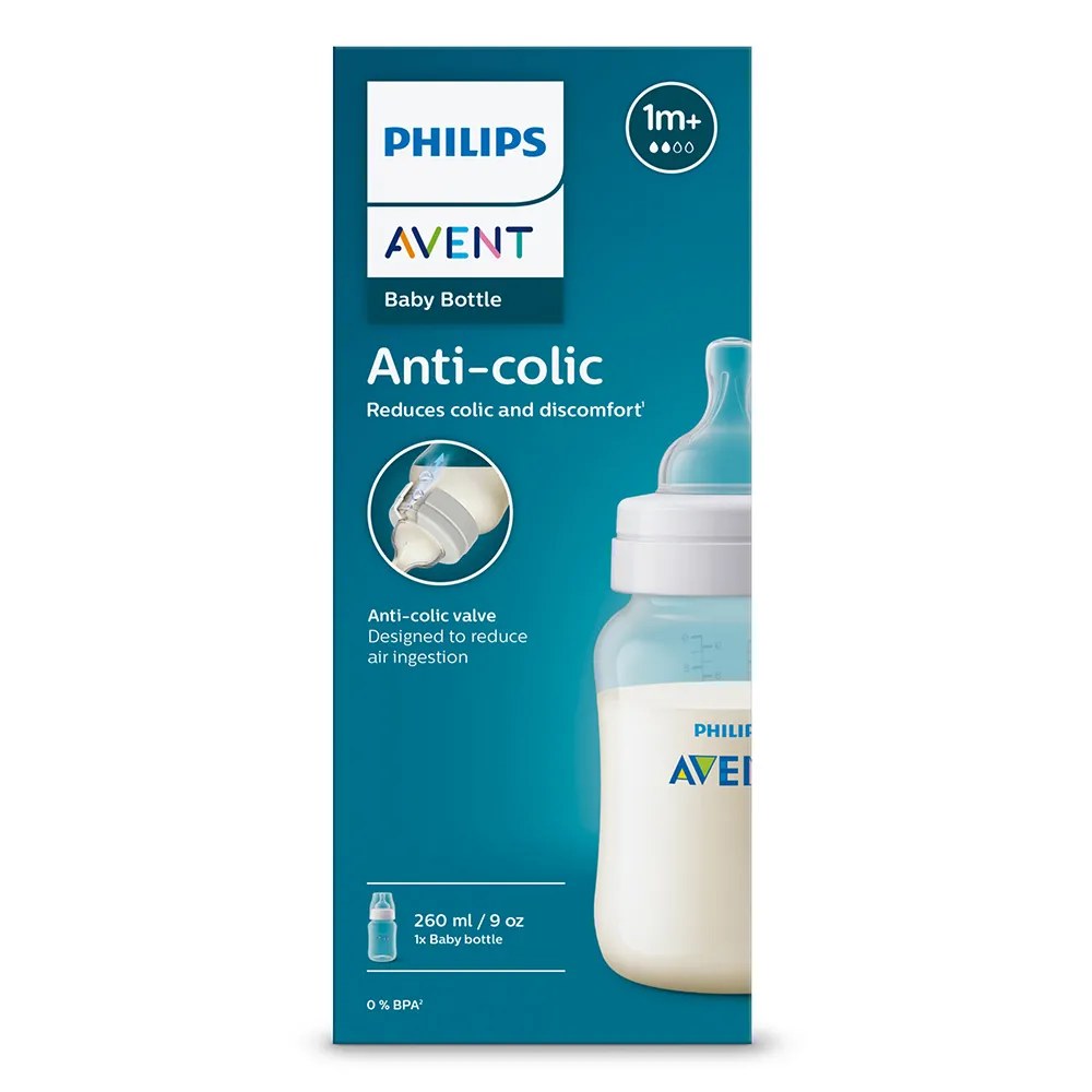 Бебешко шише Philips Avent Anti-colic 260 мл. SCY103/01
