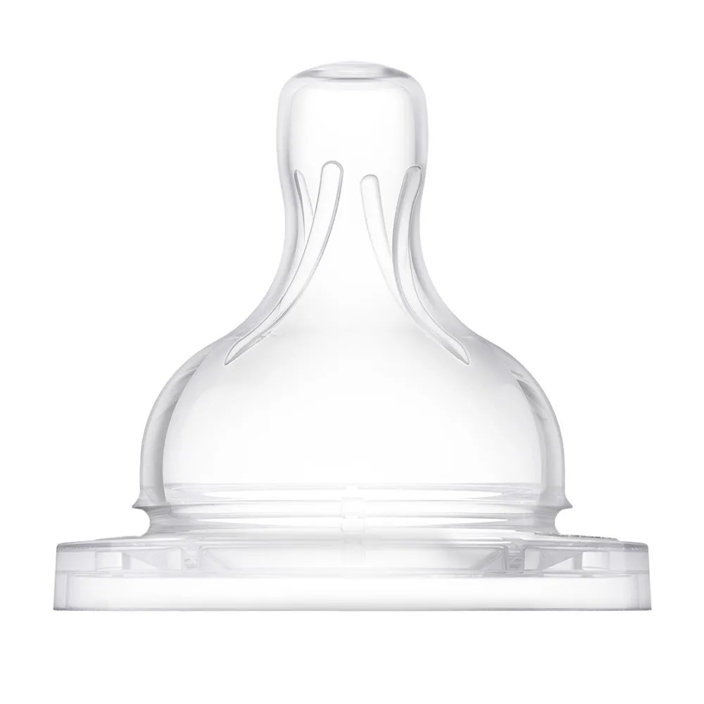 Биберони Anti-colic Teat Flow 4 6m+ 2 бр
