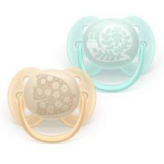 Залъгалки Philips Avent Ultra Soft Forest Friends 0-6м 2 броя