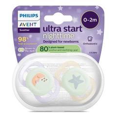 Залъгалки Philips Avent Ultra Start Night 0-2м 2 броя