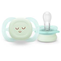 Залъгалка Philips Avent Ultra Start Nighttime 0-2м 2 броя