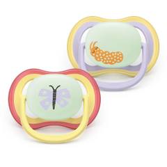 Залъгалки Philips Avent Ultra Air NightTime 0-6m 2 броя