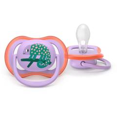 Залъгалки Philips Avent ultra air 18m+ 2 броя, хамелеон и маймунка
