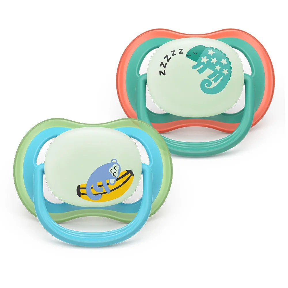 Залъгалки Philips Avent Ultra Air Nighttime 6-18м 2 броя