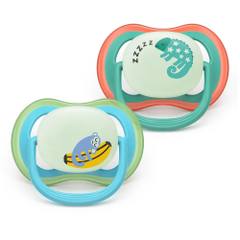 Залъгалки Philips Avent Ultra Air Nighttime 6-18м 2 броя