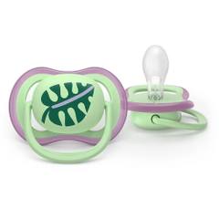 Залъгалки Philips Avent Ultra Air 6-18м, 2 бр, розова/зелена
