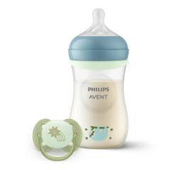 Комплект за хранене и успокоение Avent Natural Response Nighttime Set SCD838/17 3-6м