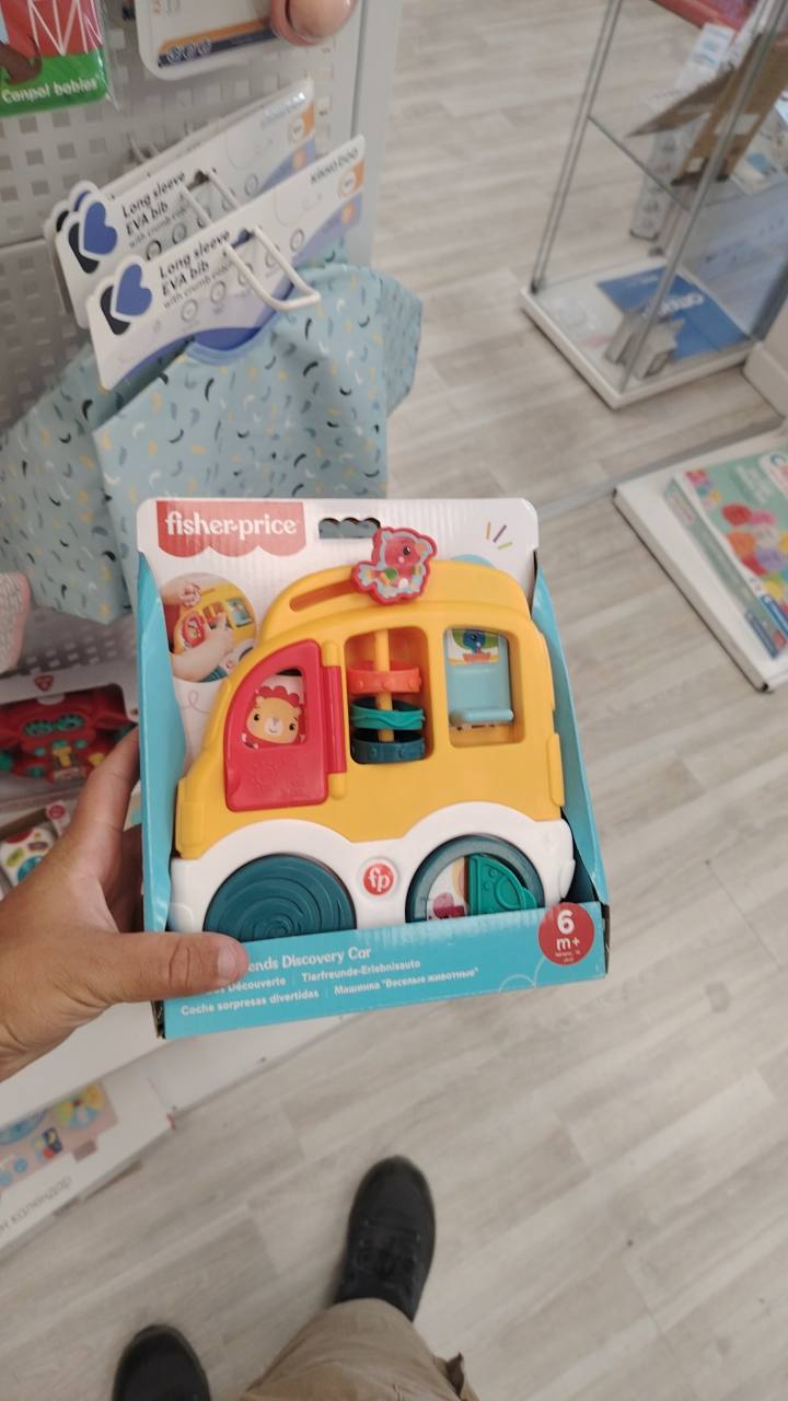 Бебешка играчка friends discovery car hxk33