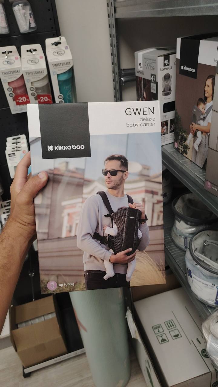 Бебешко кенгуру gwen deluxe up to 9kg