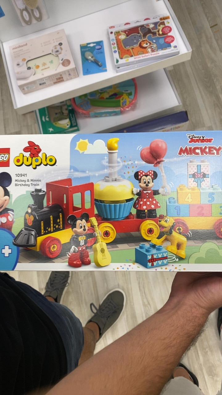 Конструктор Duplo 10941 Mickey & Minnie Birthday Train