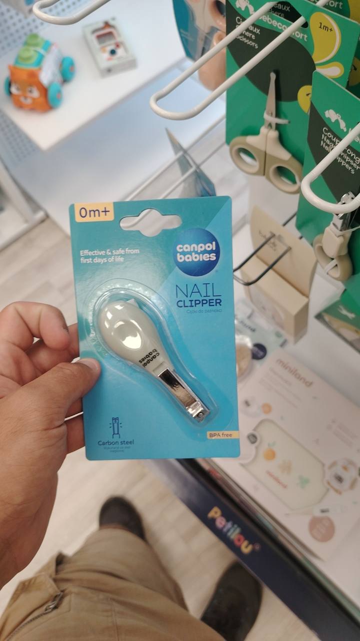 Бебешка нокторезачка canpol babies nail clipper 9/808
