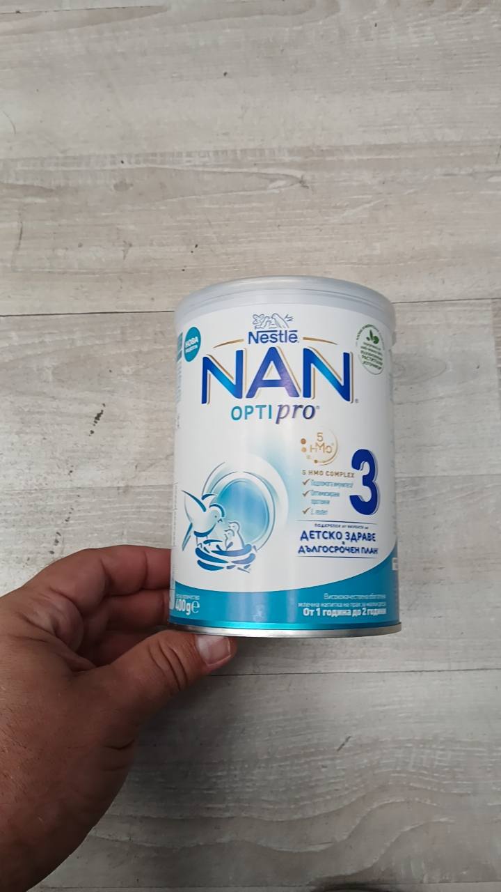 Адаптирано мляко NAN OPTIPRO 3 400 г