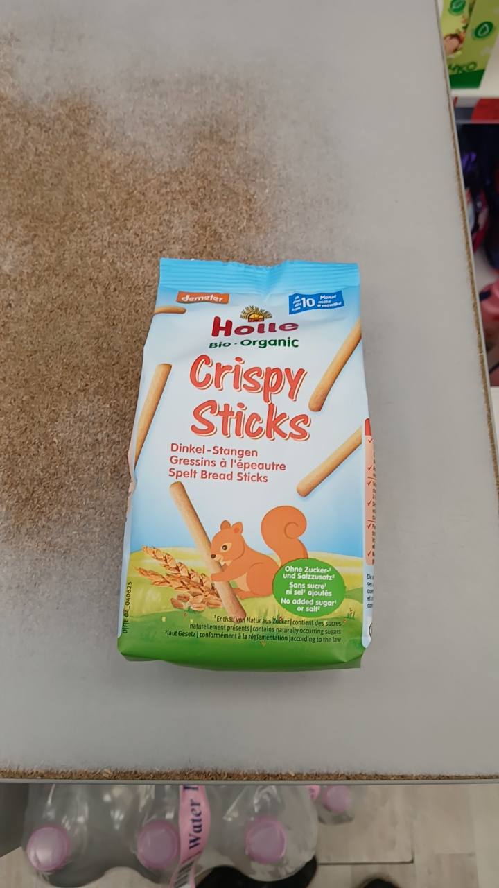 Бебешки био пръчици от лимец Crispy Sticks 80г