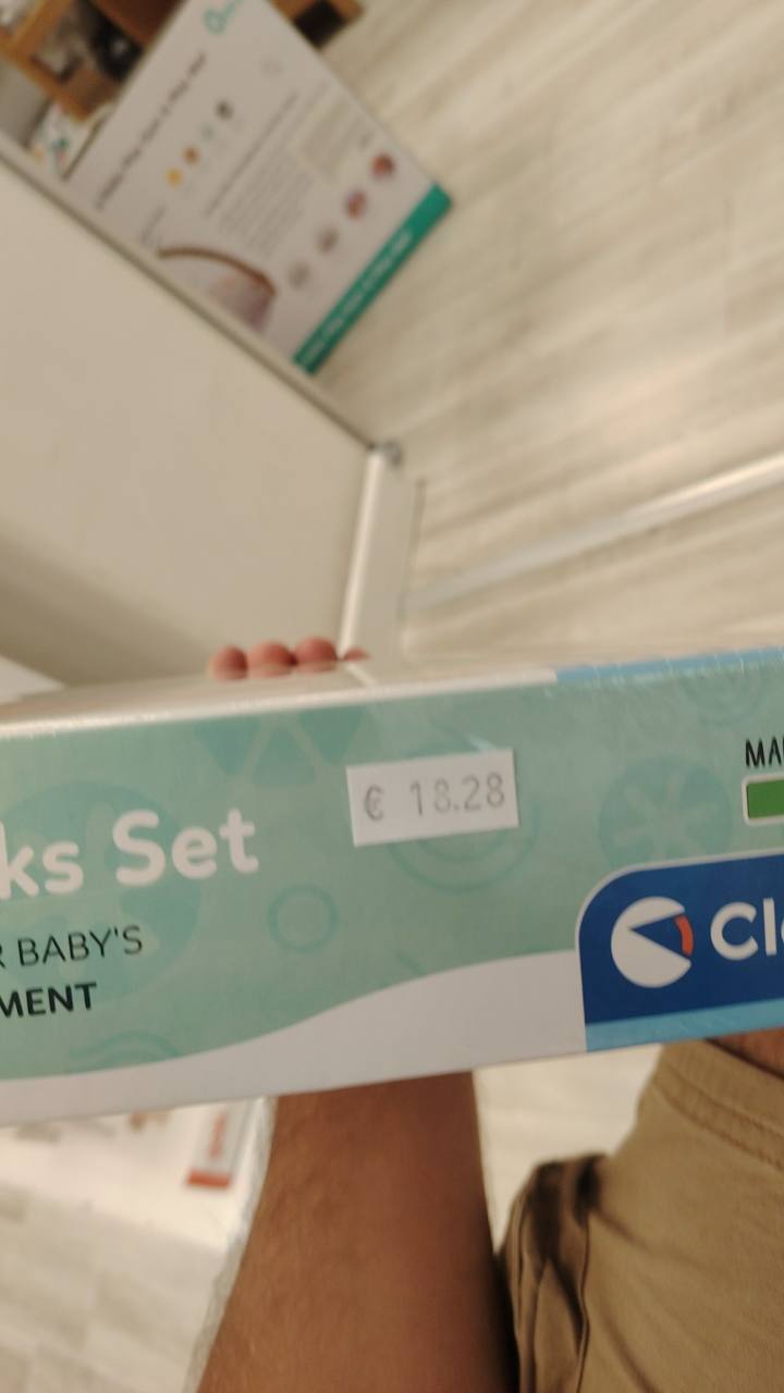 Мек конструктор Soft Clemmy Touch & Play Blocks Set 6-36 месеца