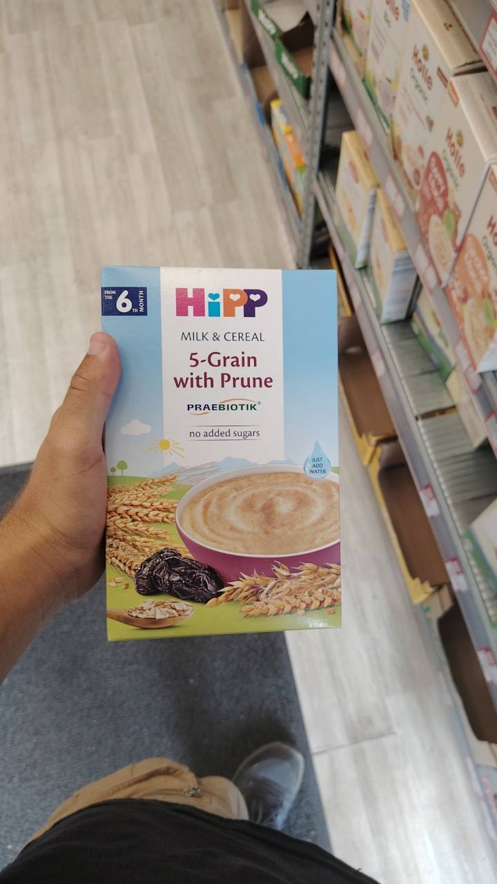 Млечна каша 5-Grain with Prune 6 месеца