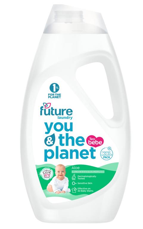 Течен перилен препарат Teo Bebe Future You & The Planet Aloe XXL 2.7 л 67 пранета