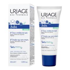 Крем против млечни корички Uriage Bébé 1st Cradle Cap Care Cream 40 мл.